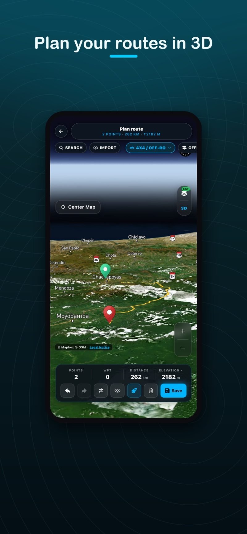 Triaka plan screen